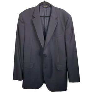 46L Mens Jos. A. Bank Signature Gold Wool Blazer Suit Seperate Jacket Navy